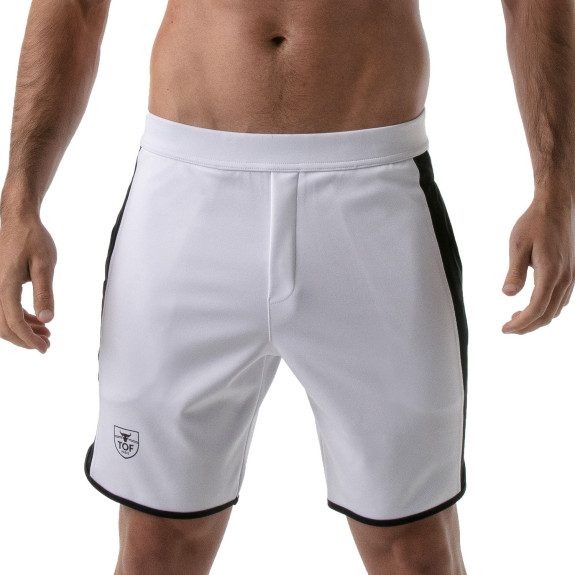 GYM LONG SHORTS WHITE