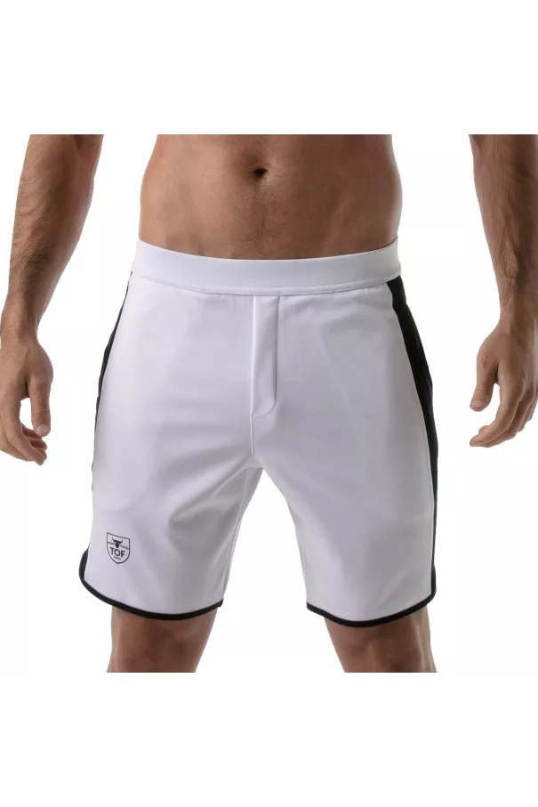 GYM LONG SHORTS WHITE