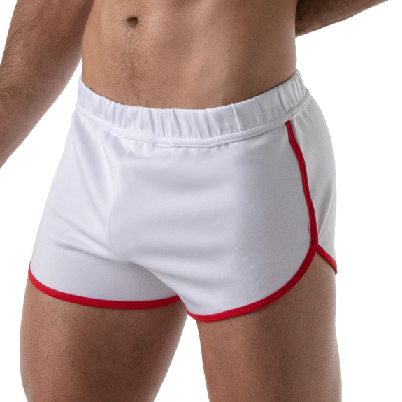 RUNNER SHORTS WHITE