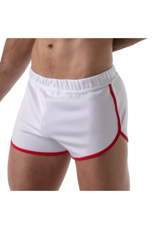 RUNNER SHORTS WHITE