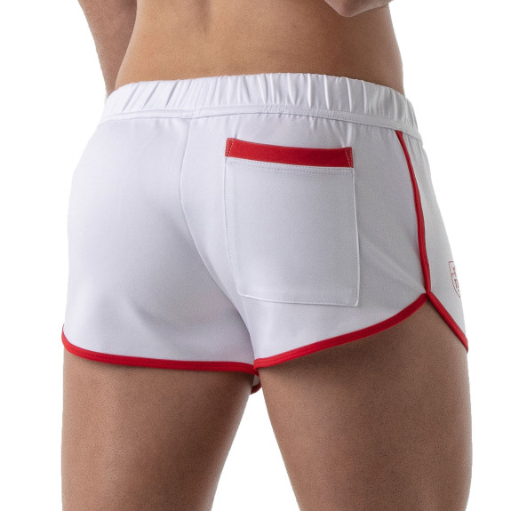 RUNNER SHORTS WHITE