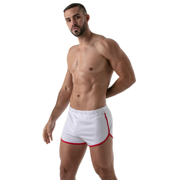 RUNNER SHORTS WHITE