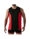 TOTAL PROTECTION TANK TOP BLACK/RED