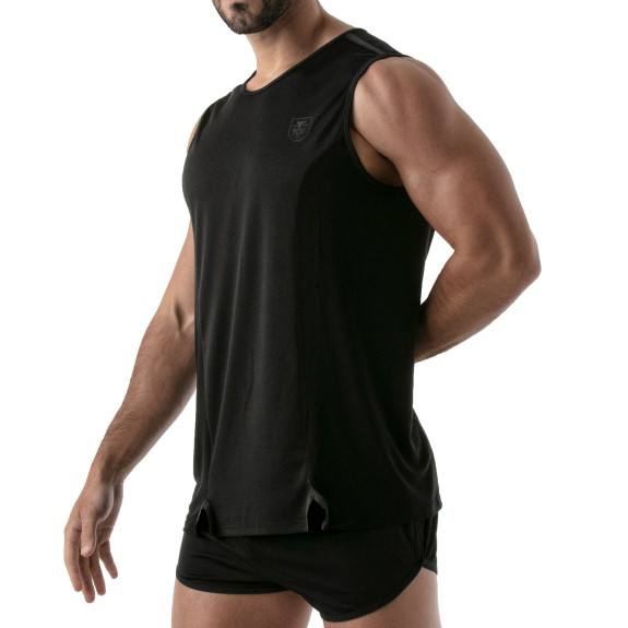 TOTAL PROTECTION TANK TOP BLACK