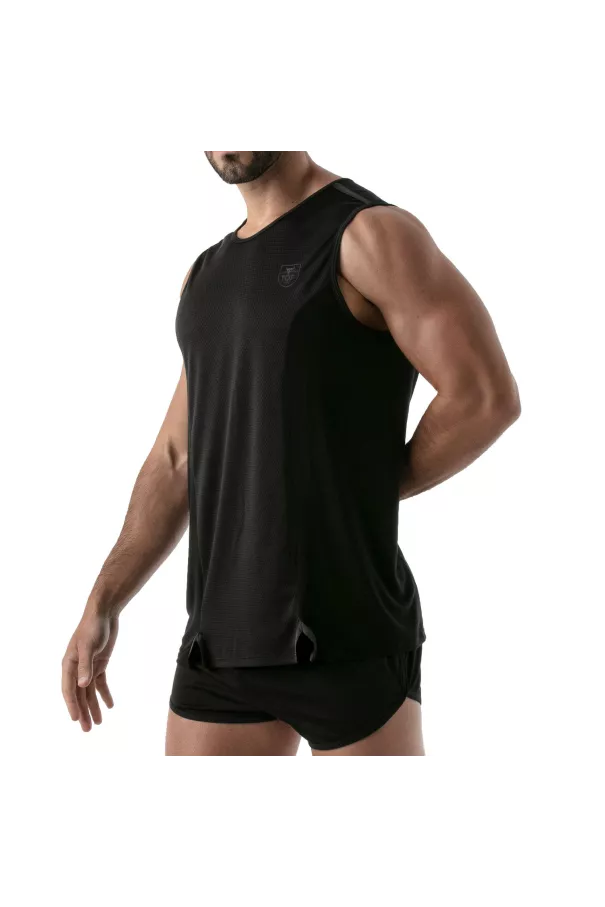 TOTAL PROTECTION TANK TOP BLACK