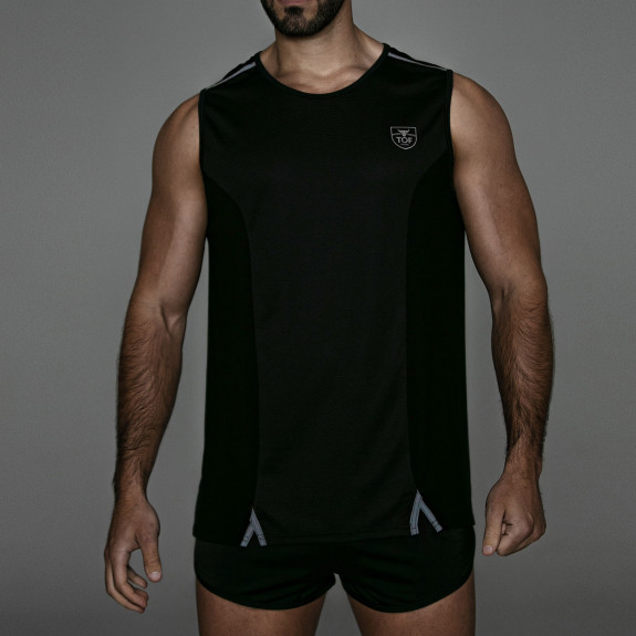 TOTAL PROTECTION TANK TOP BLACK