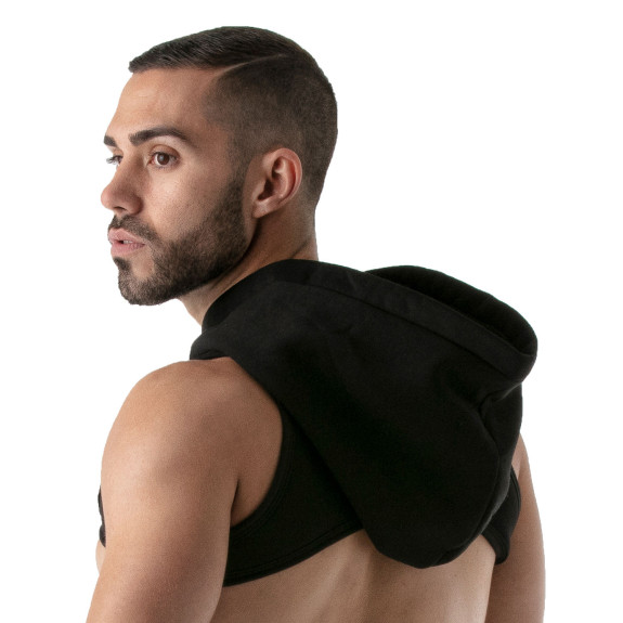 Hoodie Harness - Black - Back