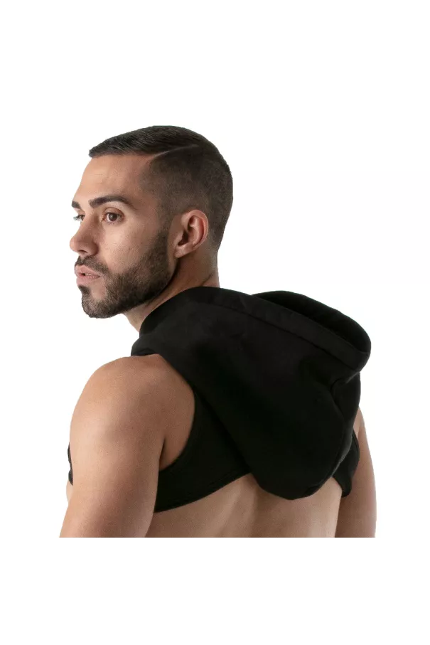 Hoodie Harness - Black - Back