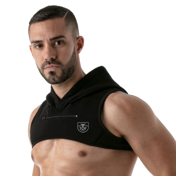 PARIS HOODIE HARNESS BLACK