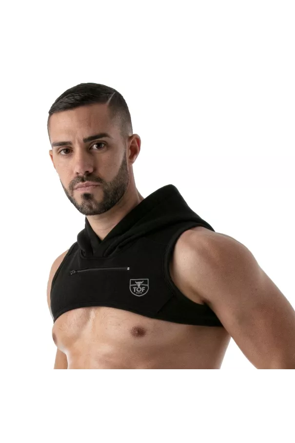 PARIS HOODIE HARNESS BLACK