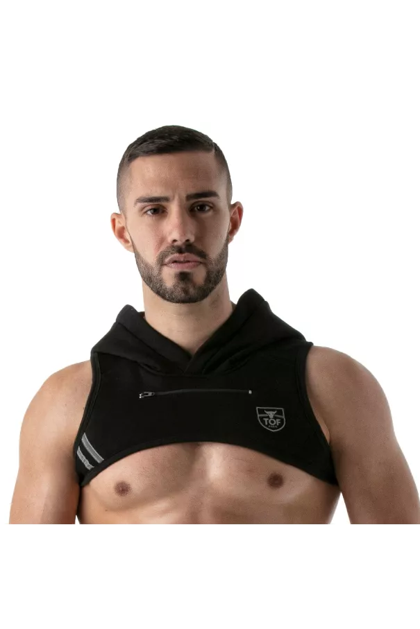 PARIS HOODIE HARNESS BLACK