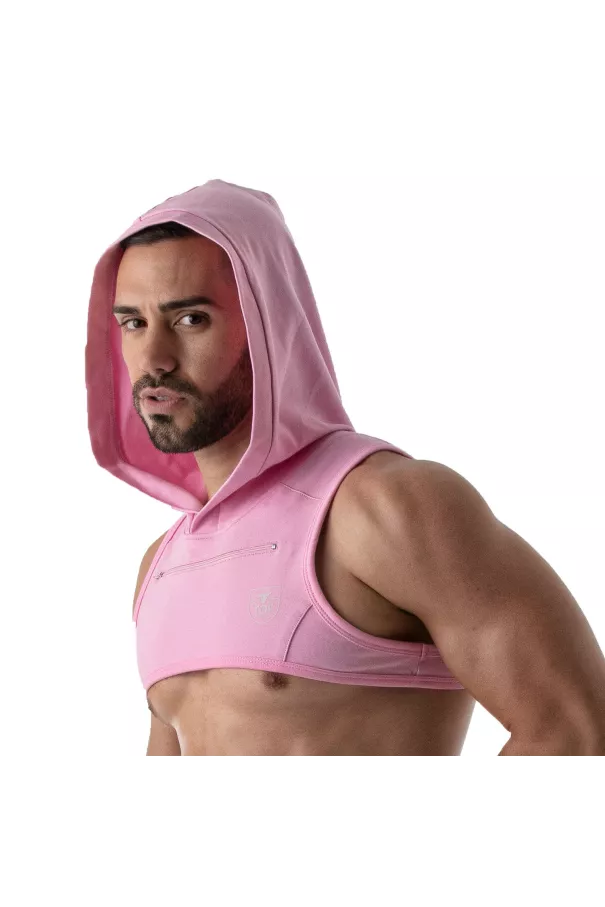 Paris Hoodie Harness Pink first picture