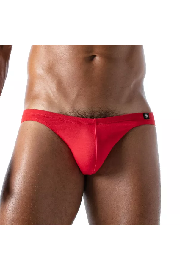 Bikini French Red - Sexy and Comfortable Mini Brief for Men | TOF Paris