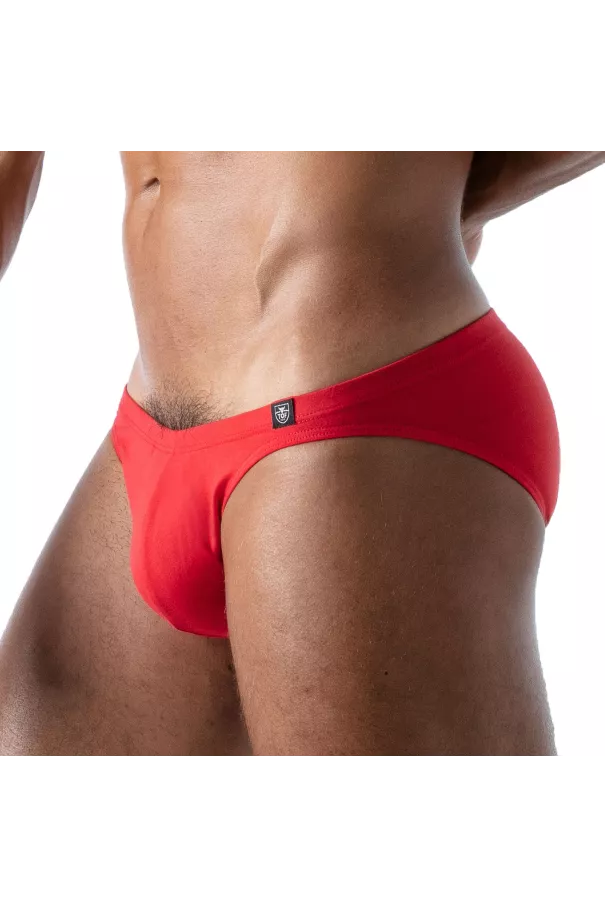 Bikini French Red - Sexy and Comfortable Mini Brief for Men | TOF Paris