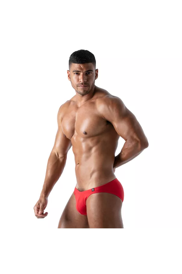 Bikini French Red - Sexy and Comfortable Mini Brief for Men | TOF Paris