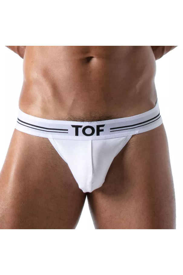 French String for Men White - Sexy, Minimalist, and Comfortable by TOF Paris