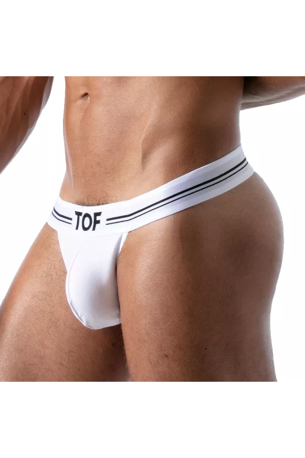 French String for Men White - Sexy, Minimalist, and Comfortable by TOF Paris