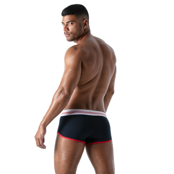 Boxer French Navy Blue - Men's Cotton Trunks and Shorties | TOF Paris