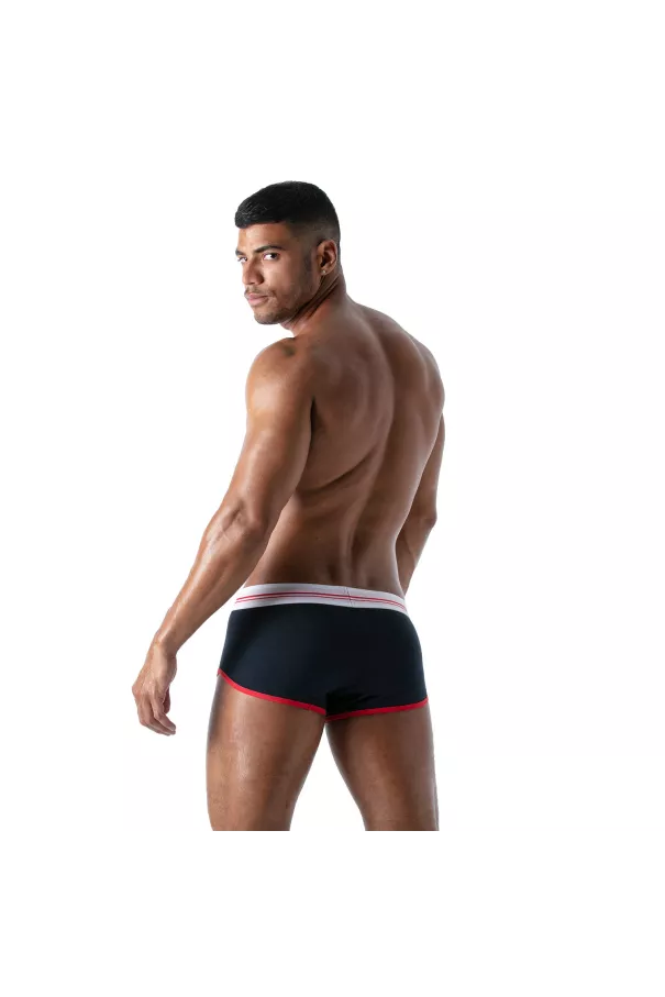Boxer French Navy Blue - Men's Cotton Trunks and Shorties | TOF Paris