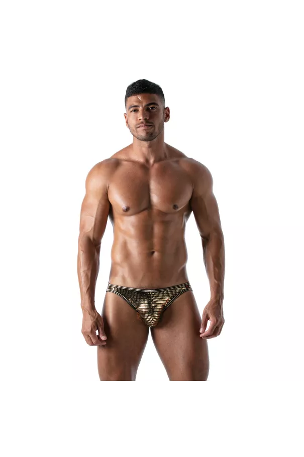 Men with a bikini gold
