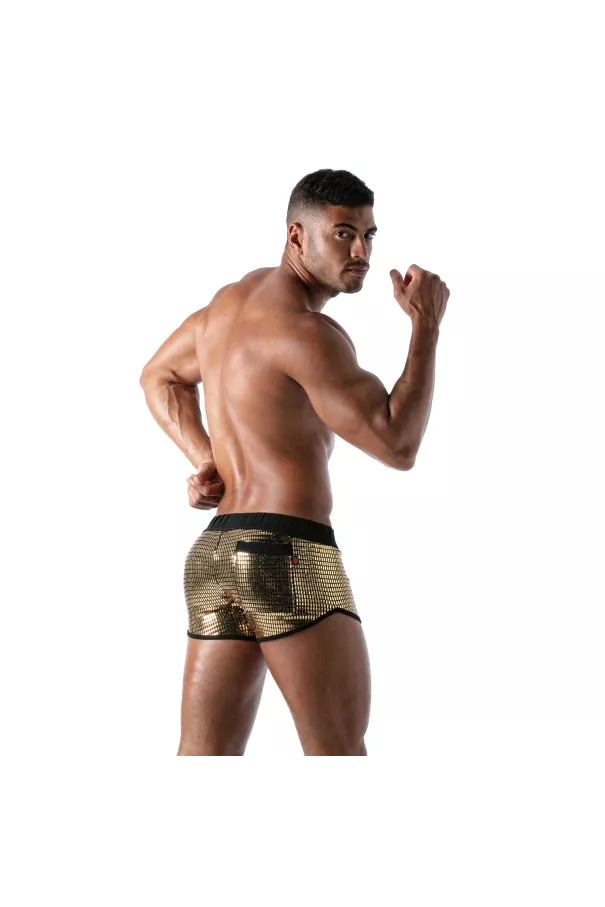 Star Mini-Shorts Gold