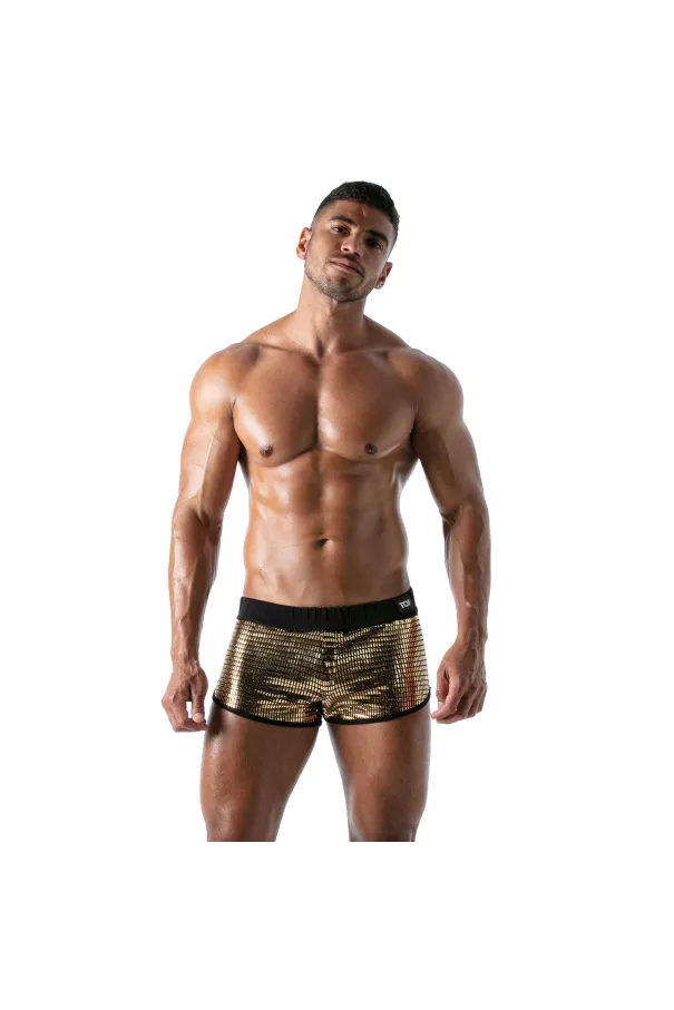 Star Mini-Shorts Gold
