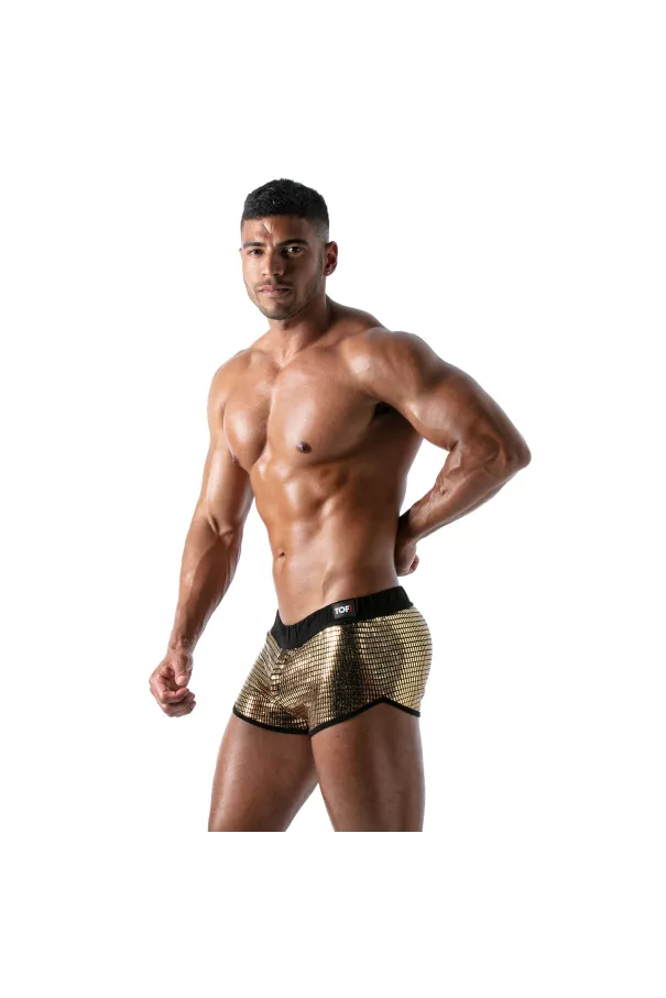 Star Mini-Shorts Gold