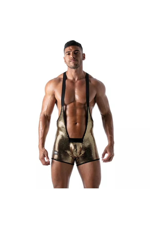 star singlet gold for men available in silver and gold