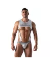 Adjustable suspenders White