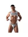 Adjustable suspenders White
