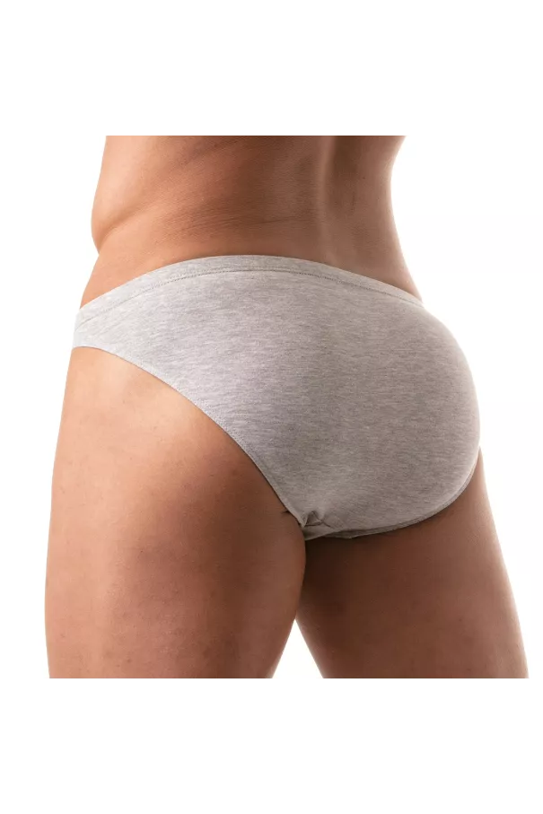 Bikini French Heather Grey - Sexy and Comfortable Mini Brief for Men | TOF Paris