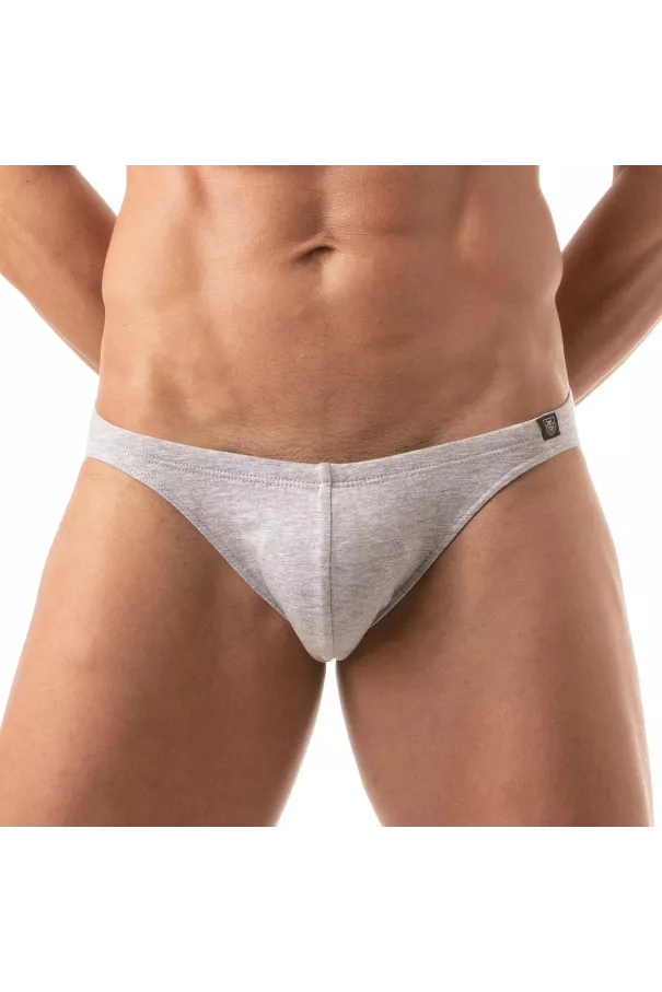 Bikini French Heather Grey - Sexy and Comfortable Mini Brief for Men | TOF Paris