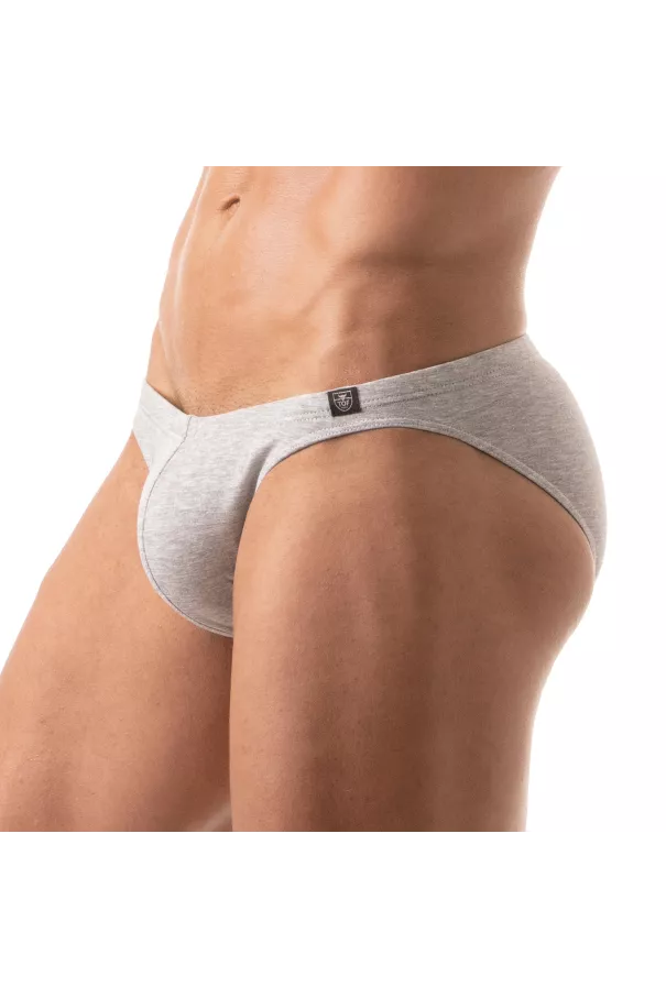 Bikini French Heather Grey - Sexy and Comfortable Mini Brief for Men | TOF Paris