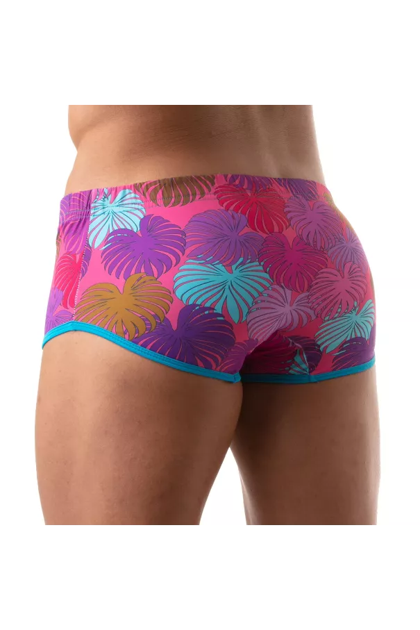 Floral Brazilian Swimsuit Pink