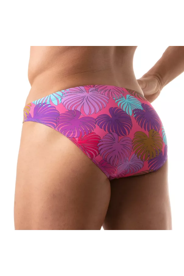 Floral Pink Bikini for men | FLORAL | TOF Paris