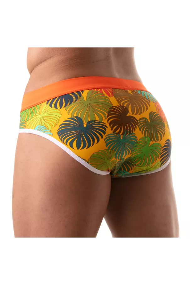 Floral swim briefs | FLORAL | TOF Paris