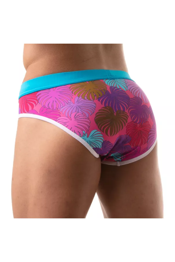 Floral swim briefs | FLORAL | TOF Paris
