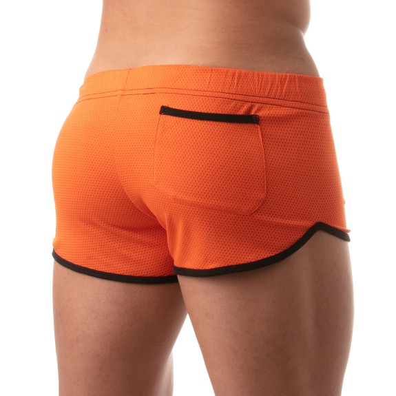 Mesh shorts - Orange