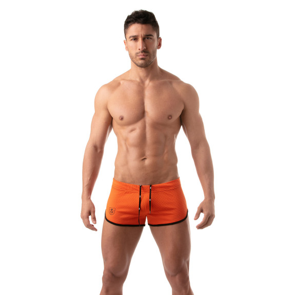 Mesh shorts - Orange | Olympic | TOF Paris