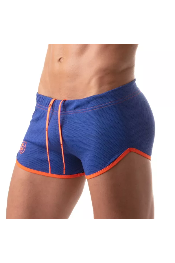Mesh shorts - Orange | Olympic | TOF Paris