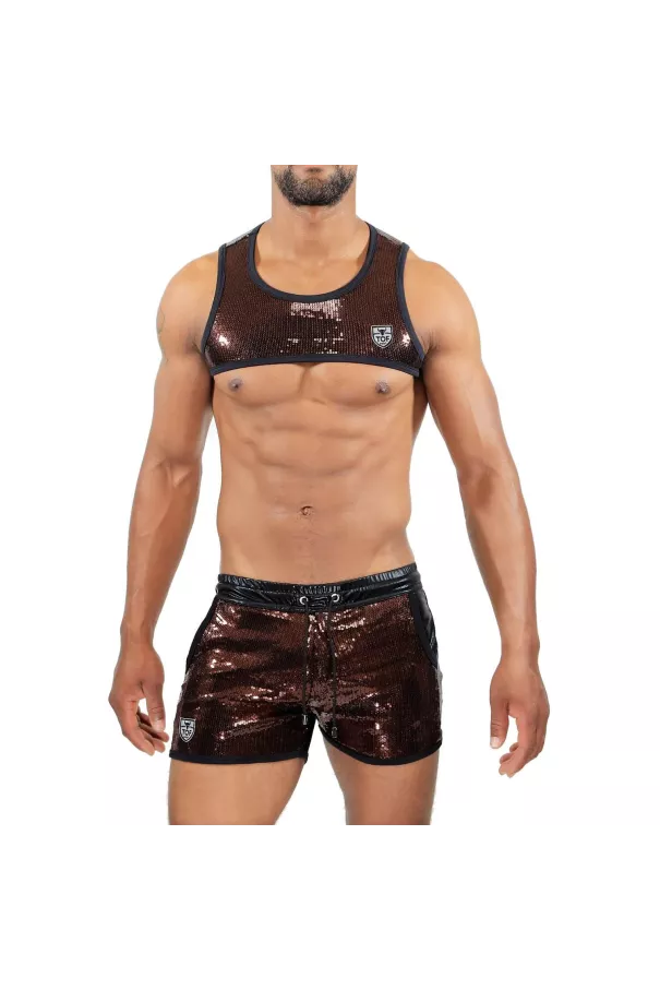 Broadway harness Copper - TOF-PARIS.com