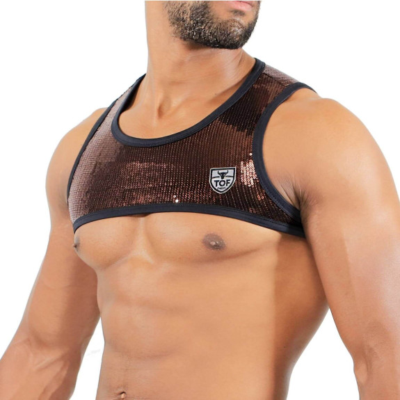 Broadway harness Copper - TOF-PARIS.com