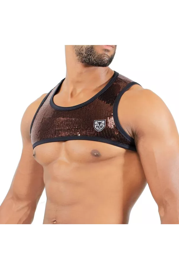 Broadway harness Copper - TOF-PARIS.com