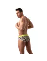 Iconic Swim Briefs - Camo Khaki