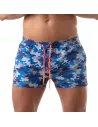 Iconic Swim Shorts - Blue Camouflage