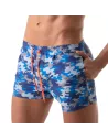 Iconic Swim Shorts - Blue Camouflage