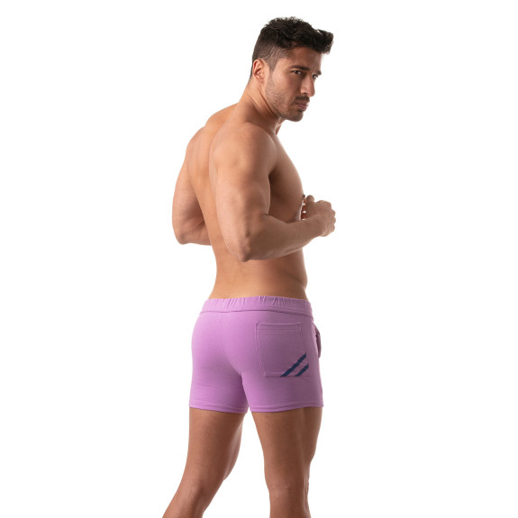 Short Paris Purple - Sexy and Comfortable Sport Shorts for Men | TOF Paris