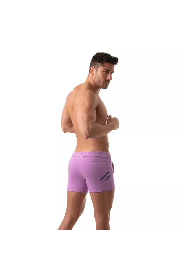 Short Paris Purple - Sexy and Comfortable Sport Shorts for Men | TOF Paris