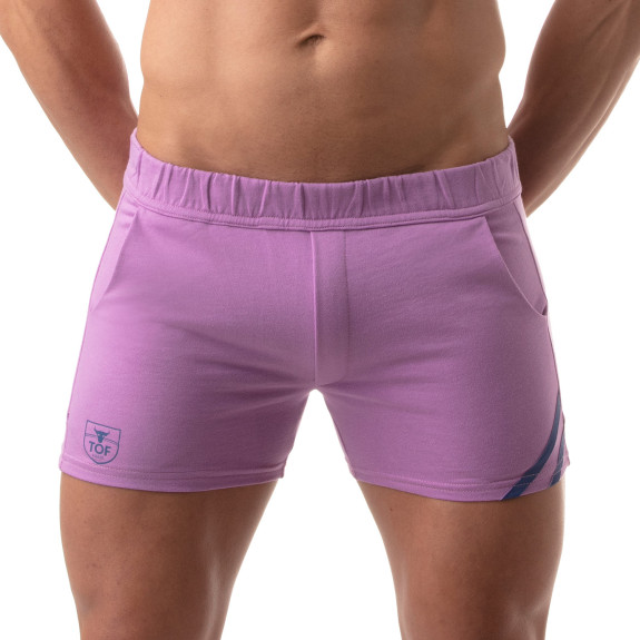 Short Paris Purple - Sexy and Comfortable Sport Shorts for Men | TOF Paris
