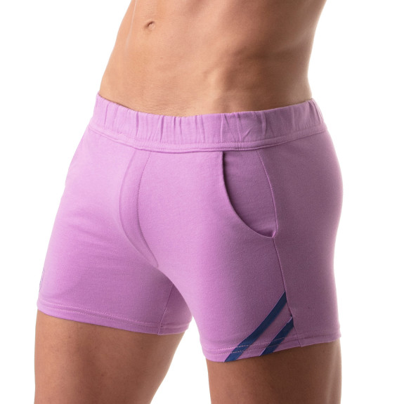 Short Paris Purple - Sexy and Comfortable Sport Shorts for Men | TOF Paris
